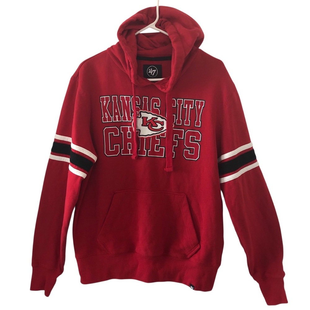 Kansas City Chiefs Football Hoodie Sweatshirt Pullover Mens Size Small